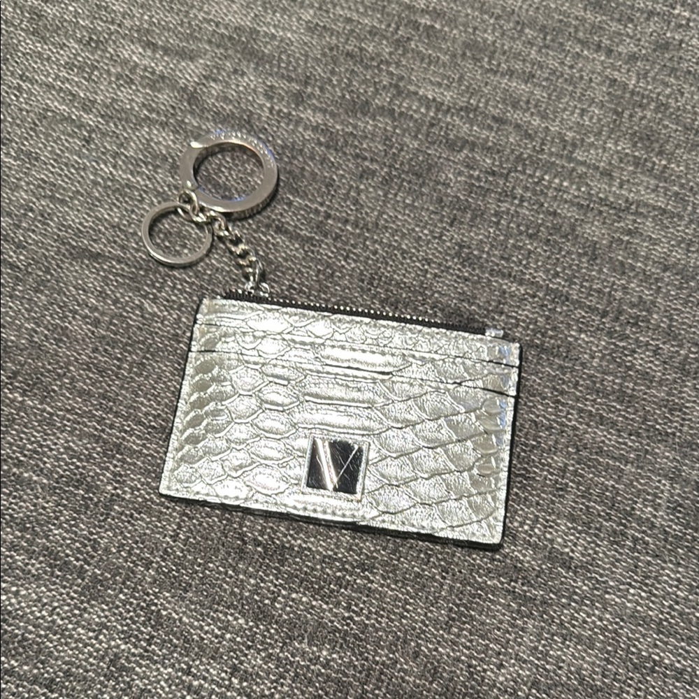 Victoria's Secret Silver Key & Card Holder